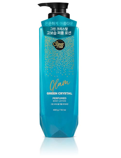 Лосьон для тела Shower Mate Glam Perfumed Green Crystal Lotion 400г