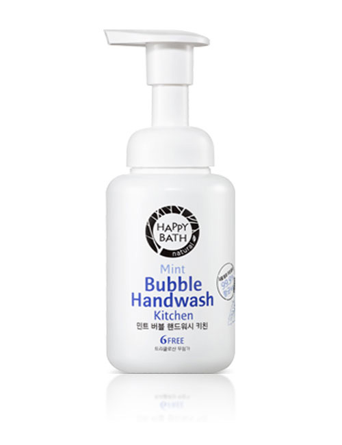 Кухонное антибактериальное жидкое мыло Happy Bath с ароматом мяты