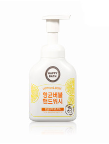 Пенка-мусс для рук Happy Bath Bubble Lemon & Basil 