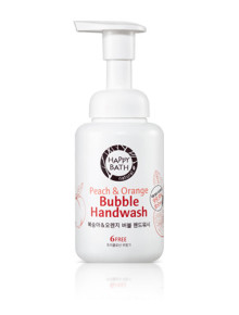 Пенка-мусс для рук Happy Bath Bubble Peach & Orange 