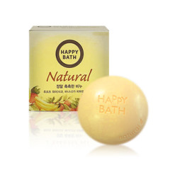 Твердое мыло Happy Bath Natural Moisture Fruit Water 