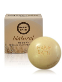 Твердое мыло Happy Bath Natural Mild Rice Water 