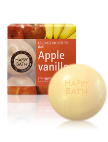 Твердое мыло Happy Bath Essence Moisturizing Bar Apple Vanilla