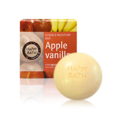 Твердое мыло Happy Bath Essence Moisturizing Bar Apple Vanilla