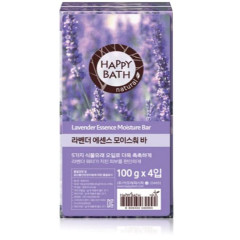 Набор мыла Happy Bath Essence Moisturizing Bar Lavender Soap 4шт