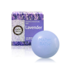 Твердое мыло Happy Bath Essence Moisturizing Bar Lavender 