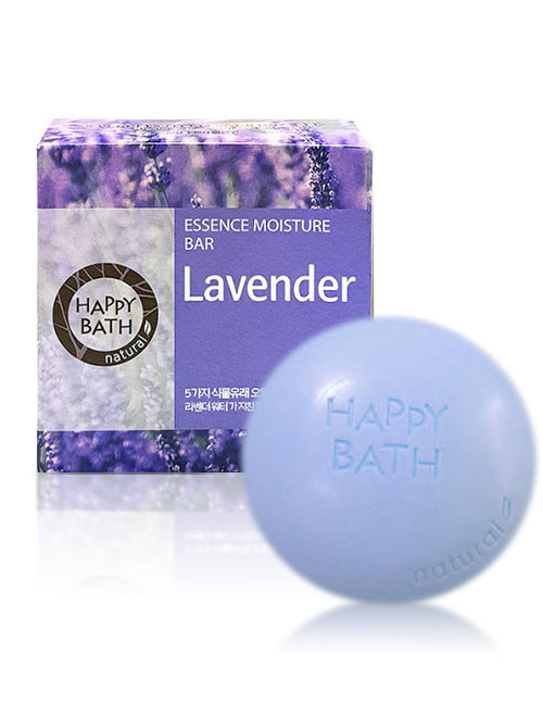 Дезодорирующее мыло Happy Bath с экстрактом Лаванды и растительных масел