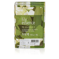 Набор мыла Happy Bath Dubore Moisturizing Bar Lily Soap 4шт