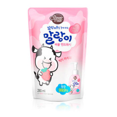 Пенка-мусс для рук Shower Mate Bubble Strawberry Milk мягкая упаковка