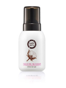 Пенное средство для интимной гигиены Happy Bath Feminine Soft Bubble Foam Mild Cotton 300мл