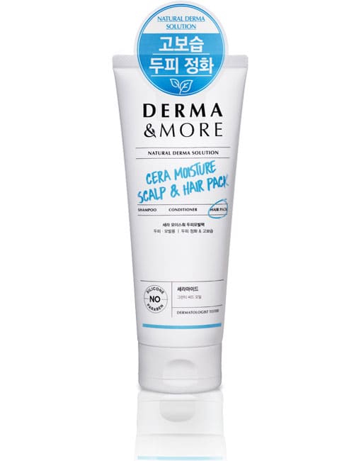 Маска для волос Derma & More Cera Moisture Scalp & Hair Treatment 200мл