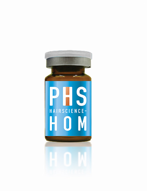 Ампула PHS HOM со стволовыми клетками от облысения и обеспечивающая рост волос у мужчин