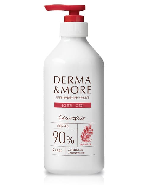 Питательный шампунь Derma & More Cica Repair на основе экстракта центеллы азиатской 