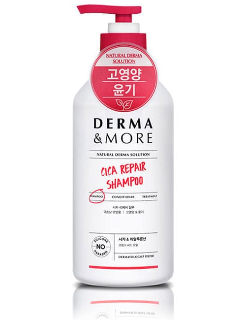 Шампунь для волос Derma & More Cica Repair Shampoo 600мл.