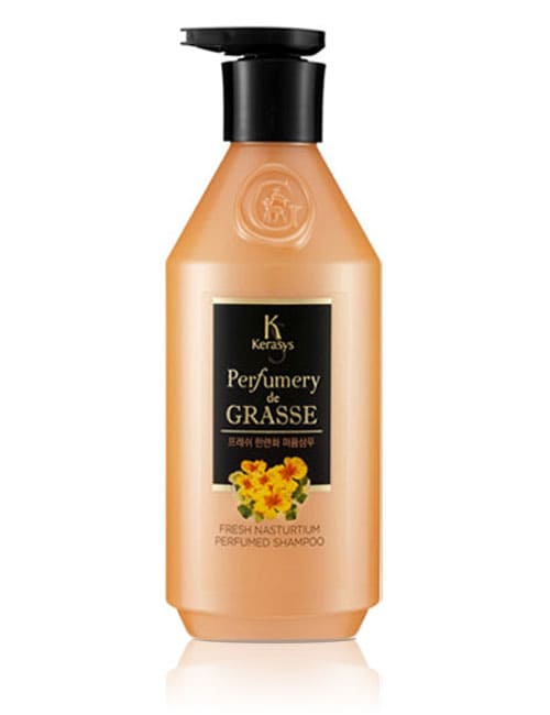 Очищающий шампунь Kerasys de Grasse с содержанием экстракта цветка Настурции