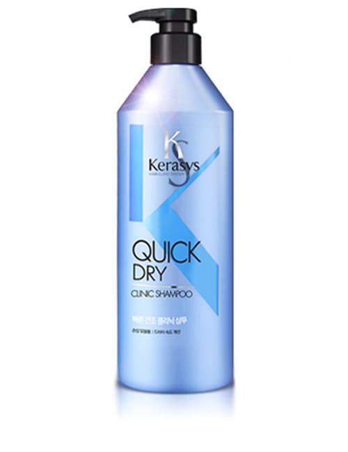 Очищающий шампунь Kerasys Quick с ароматом Ландыша и Персика
