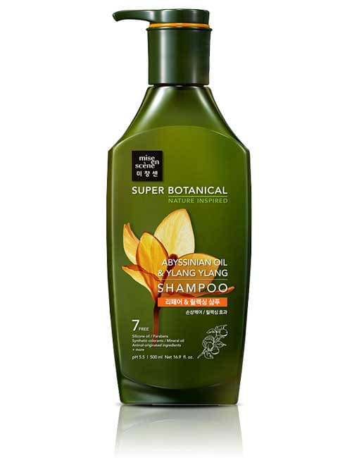 Шампунь для волос Mise-en-scène Super Botanical Repair & Relaxing Abyssinian Oil Shampoo 500мл